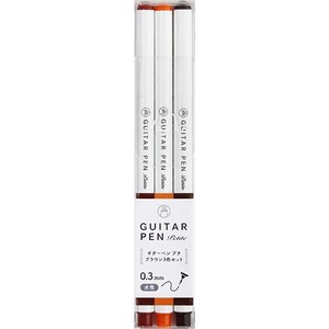 【寺西化学】水性サインペン ギターペンプチ 3色セット