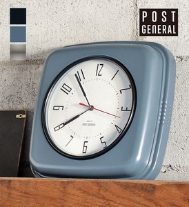 Post General Wall Clock 3-colors