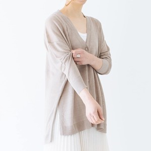 Sweater/Knitwear Nylon V-Neck Cardigan Sweater Ladies'