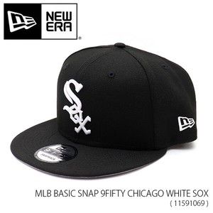 ニューエラ【NEW ERA】MLB BASIC SNAP 9FIFTY(11591070) シカゴ・ホワイトソックス キャップ 帽子
