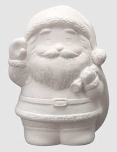 Object/Ornament Piggy Bank Santa Claus