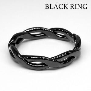 真鍮リング ブラックリング 指輪 エースリング 黒い指輪 シンプル アクセサリー J288「2022新作」