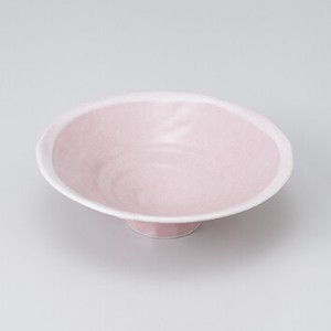 ピンク水晶平鉢 [minoware Mino ware 美濃焼]「2022新作」