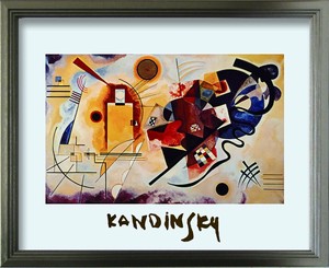 2024年2月20日より価格改定 3.800円→4.500円 Wassily Kandinsky Jaune,rouge bleu S(SV)