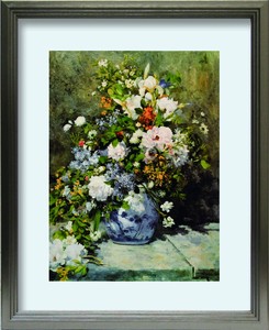 2024年2月20日より価格改定 3.800円→4.500円 Pierre-Auguste Renoir Grande vaso di fiori S(SV)