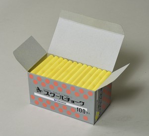 日本製 黄100本入り スクールチョーク School Chalk （Plaster）「2024新作」