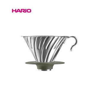 『HARIO』V60 メタルドリッパー O-VDM-02-HSV（ハリオ）