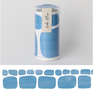 Washi Tape Sticker Palette Calla Lily Blue M Made in Japan