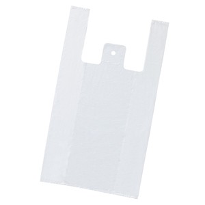 【ベストセラー】バイオマスプラスチック配合レジ袋　乳白色　環境に優しい素材　持ち帰り袋　無償提供可能