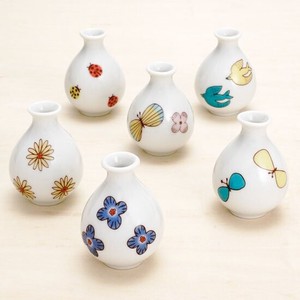 Kutani ware Flower Vase HAREKUTANI 6-types