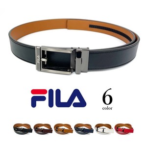 【全6色】FILA フィラ スマートロック 穴なし PUレザーベルト ゴルフ ロングサイズ 大き目 (5fm012)