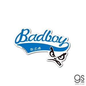 BADBOY ダイカットステッカー ロゴ u.s.a バッドボーイ 90年代 平成ポップ ファッション ブランド BAD011