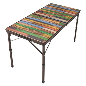 【ロゴス】Old Wooden 丸洗いダイニングテーブル 12060【キャンプ用品】【アウトドア】