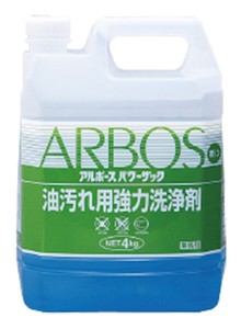 アルボース 油汚れ用強力洗浄剤 パワーザック 4kg