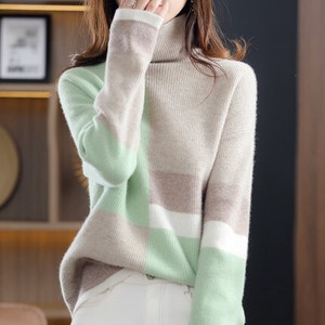 Sweater/Knitwear Long Sleeves Ladies' Autumn/Winter