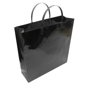 Coated Paper Bag Small black