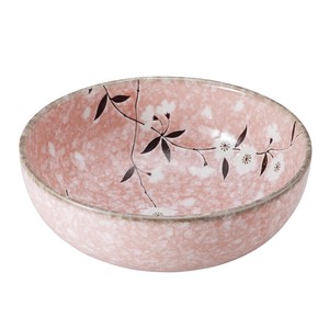 Mino ware Main Dish Bowl Pink Sakura