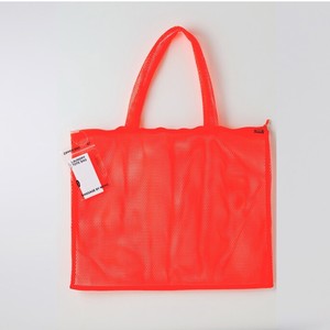 メッシュトートバッグ（オレンジ）　日本製　洗濯OK『LAUNDRY BAG TOTE/ORANGE』