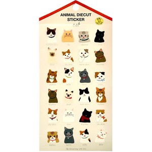 Stickers Sticker Animal Cat Die-cut