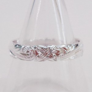 Silver-Based Ring Pudding Rings Jewelry 4mm