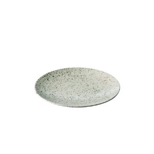 Crater19cmメタプレート　日本製　陶器　SAKUZAN　作山窯