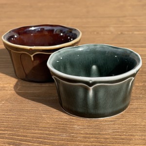 こばちまるけ　流紋黒　2.5小鉢　【日本製　小皿　小鉢　豆皿　美濃焼】ヤマ吾陶器