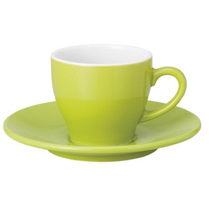 Mino ware Cup & Saucer Set Saucer M Green