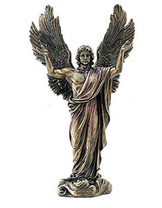 大天使メタトロン彫刻 彫像高さ37cm/ 契約の天使 天の書記 神の代理人 生命の樹の第一のセフィラを守る