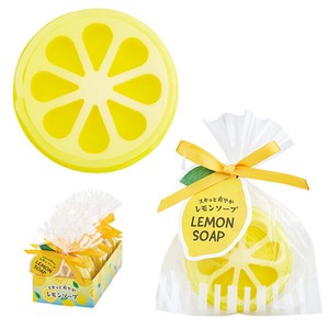 【夏におすすめ】輪切りレモンの石けん（あまずっぱいレモンの香り）