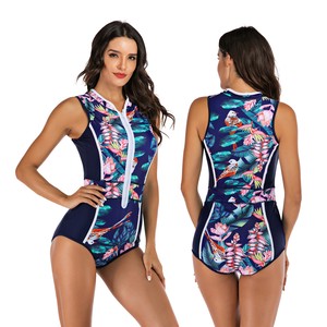 Women's Swimwear Sleeveless One-piece Dress