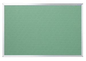 日本製 エバーグリーン910x610mm ワンウェイ 掲示板 壁掛 アルミ枠 ピン専用 Notice Board「2024新作」