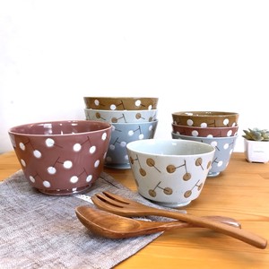 Hasami ware Donburi Bowl L size 4-colors Made in Japan