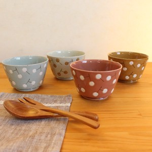Hasami ware Donburi Bowl Small 4-colors Made in Japan