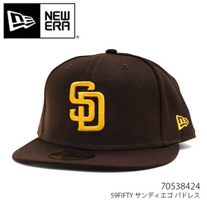 ニューエラ【NEW ERA】59FIFTY サンディエゴ・パドレス キャップ 帽子