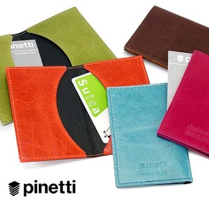 【在庫処分品特価】イタリア製　PINETTI　VINTAGE　カードホルダー　名刺入れ