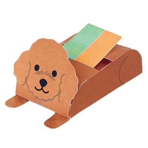 Sticky Notes Toy Poodle Animal Die-cut