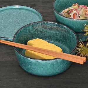 kasane トルコ釉 鉢大 緑系 和食器 小鉢 日本製 美濃焼 おしゃれ モダン