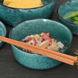 kasane トルコ釉 鉢中 緑系 和食器 小鉢 日本製 美濃焼 おしゃれ モダン