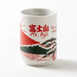 Japanese Teacup Red-fuji