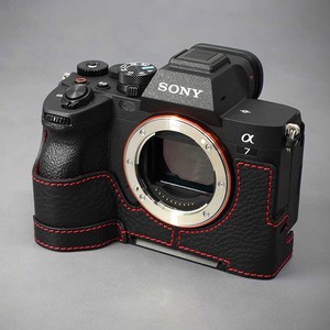 LIM'S SONY α7 IV 専用 イタリアンレザー カメラケース Black SY-A7M4DBK ソニー カメラ用品