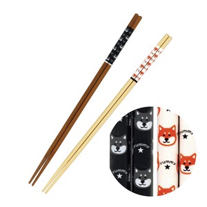 Chopsticks Shiba Dog black M Made in Japan