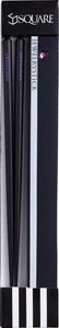 箸箸箱セットジュエリースティックBK　アメジスト 21cm