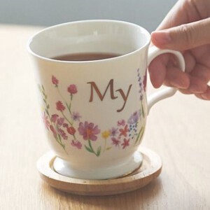 パルテール イニシャルマグ 「My」 ◇BOX入◇ マグカップ/おうちカフェ/コーヒー