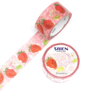 Washi Tape Fruit Time Strawberry Washi Tape M