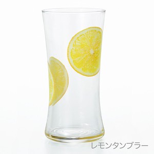 《日本製》イミテーショングラス　レモンタンブラー【カクテル】【ウイスキー】【ハイボール】【酒】