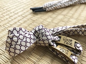 Kimono shoelace for sneakers 着物靴紐 シューレース スニーカー用 22-199K