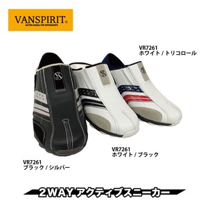 Low-top Sneakers Slip-On Shoes 2-way