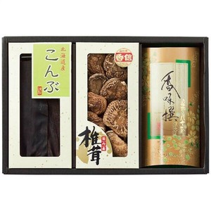椎茸・昆布・八女茶詰合せ HJYK-30