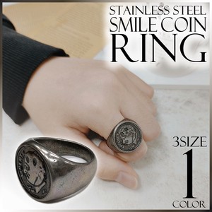 Stainless-Steel-Based Ring Stainless Steel Ladies' Men's