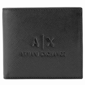 アルマーニ エクスチェンジ A/X 小銭入れ付 二つ折り財布 ブラック 958098 CC223 00020